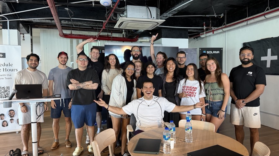 Workshop cohort at Network School
